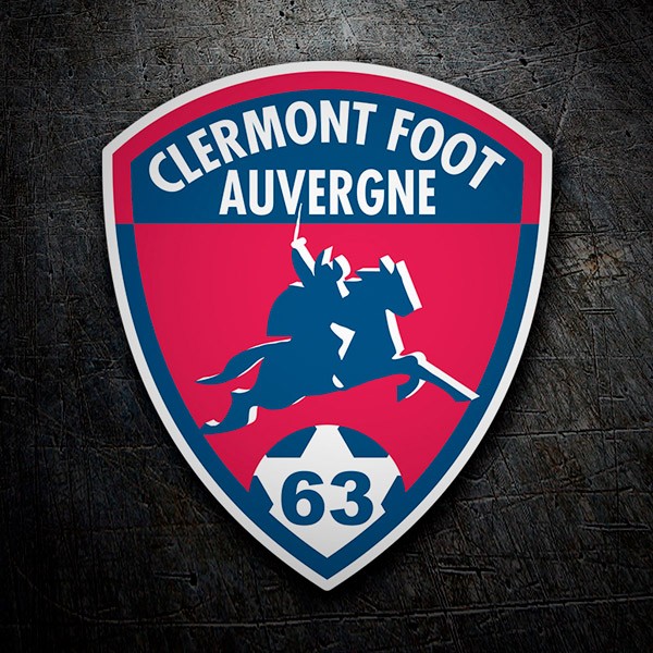Car & Motorbike Stickers: Clermont Foot 63