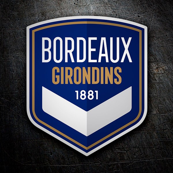 Car & Motorbike Stickers: Bordeaux Girondins 1881