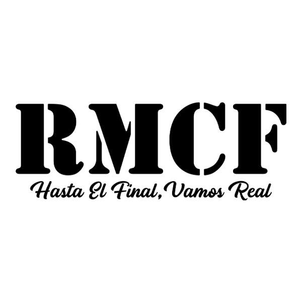 Car & Motorbike Stickers: Real Madrid, Hasta el final