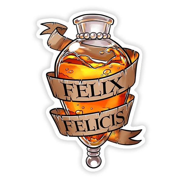 Car & Motorbike Stickers: Felix Felicis Potion