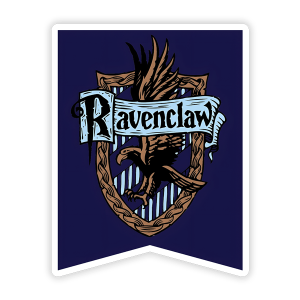 Car & Motorbike Stickers: Ravenclaw