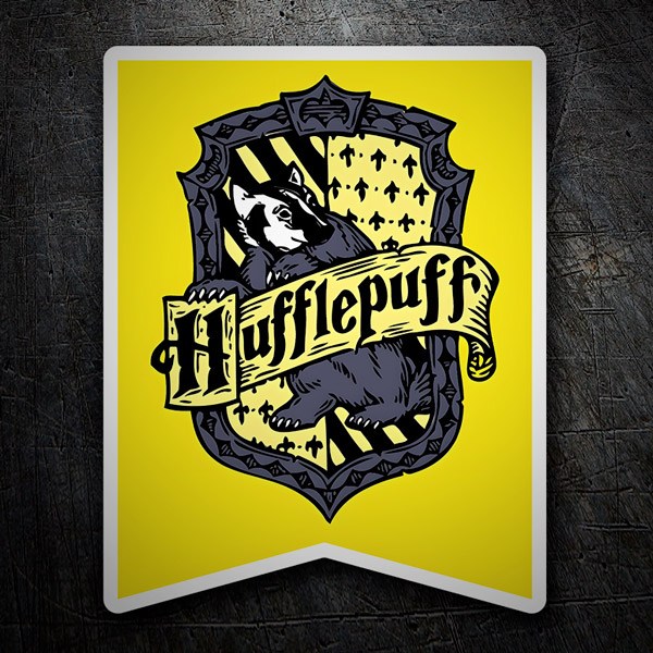 Car & Motorbike Stickers: Hufflepuff