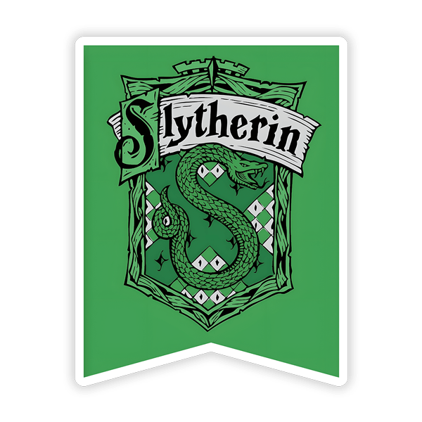 Car & Motorbike Stickers: Slytherin