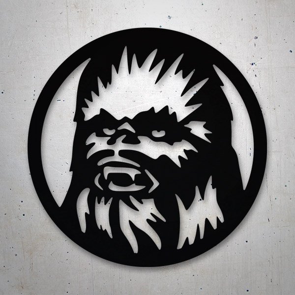 Sticker Chewbacca MuralDecal
