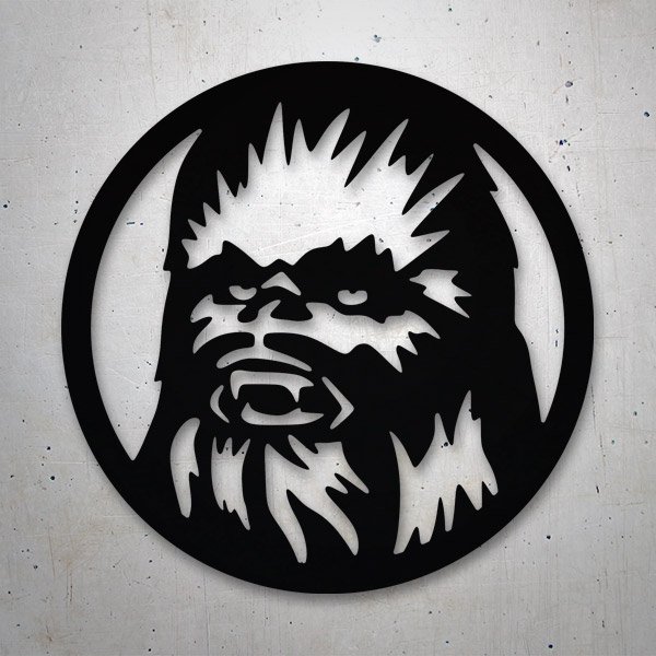 Car & Motorbike Stickers: Chewbacca