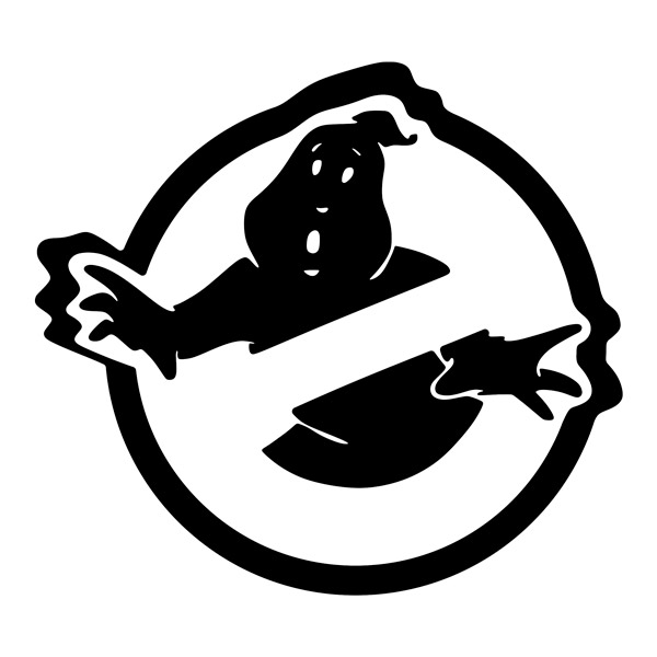 Car & Motorbike Stickers: Ghostbusters logo
