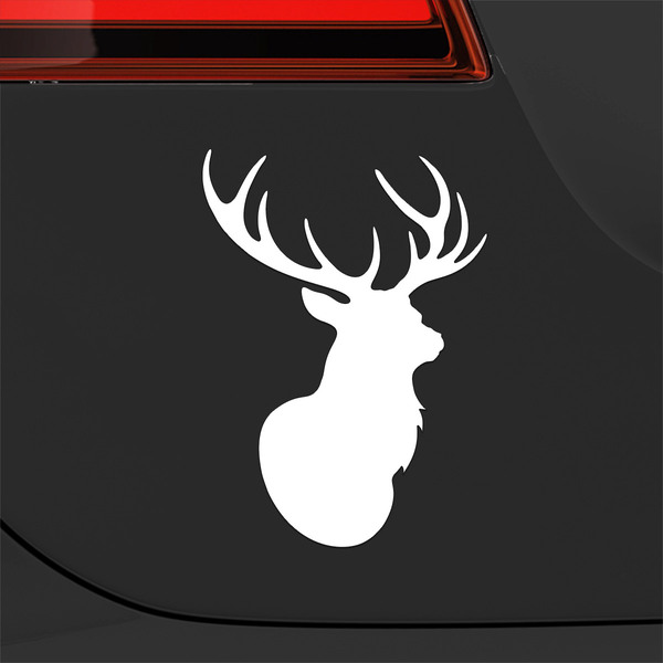 Car & Motorbike Stickers: Young Deer