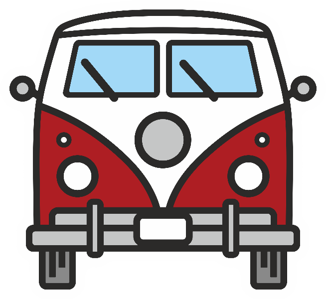Car & Motorbike Stickers: Volkswagen Caravan