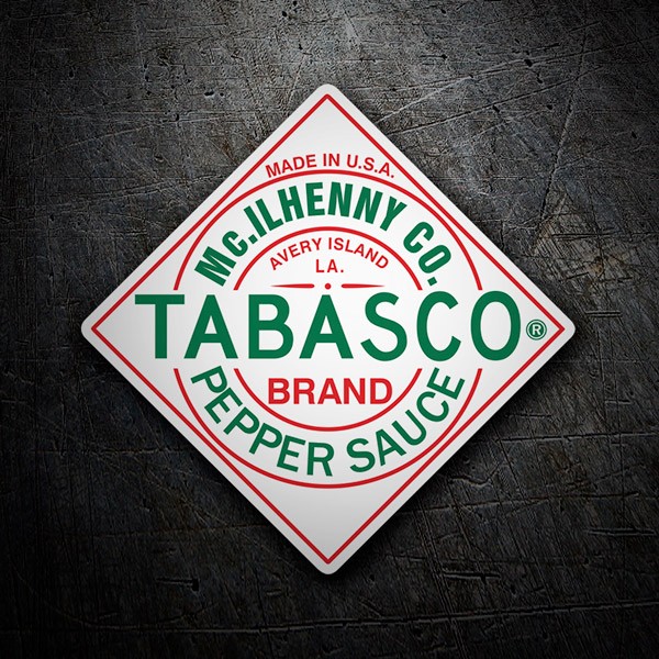 Car & Motorbike Stickers: Tabasco Pepper Sauce