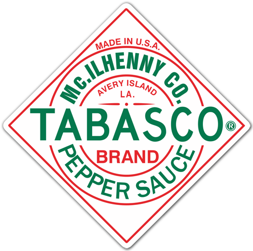 Car & Motorbike Stickers: Tabasco Pepper Sauce