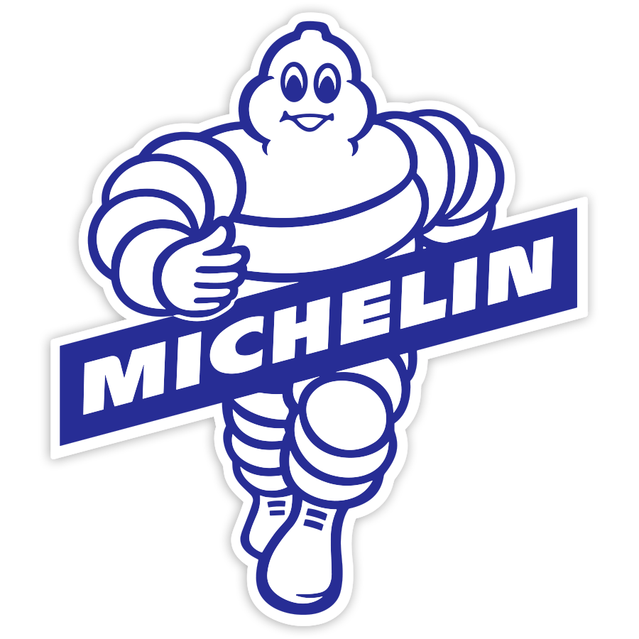 Car & Motorbike Stickers: Michelin Racing