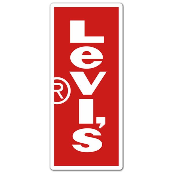 Sticker Levis Vertical