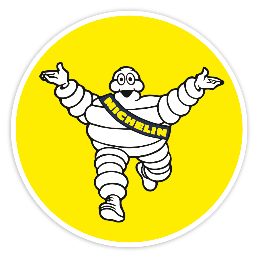 Car & Motorbike Stickers: Michelin Welcome