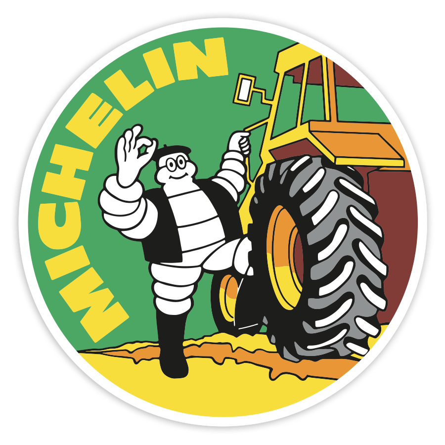 Car & Motorbike Stickers: Michelin Farmer Tractor