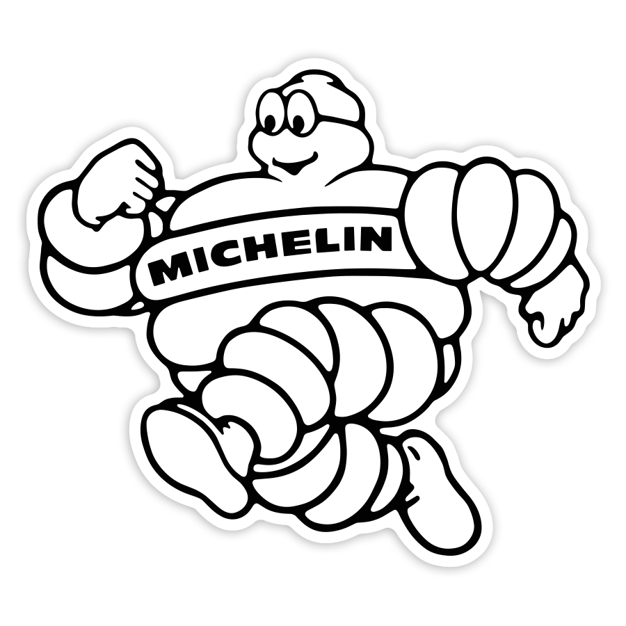 Car & Motorbike Stickers: Michelin Classic Bibendum