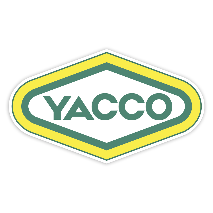 Car & Motorbike Stickers: Yacco Classic Yellow