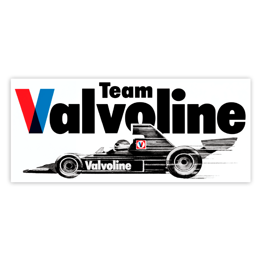 Car & Motorbike Stickers: Valvoline Team Racing