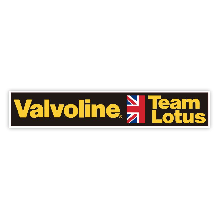 Car & Motorbike Stickers: Valvoline Team Lotus