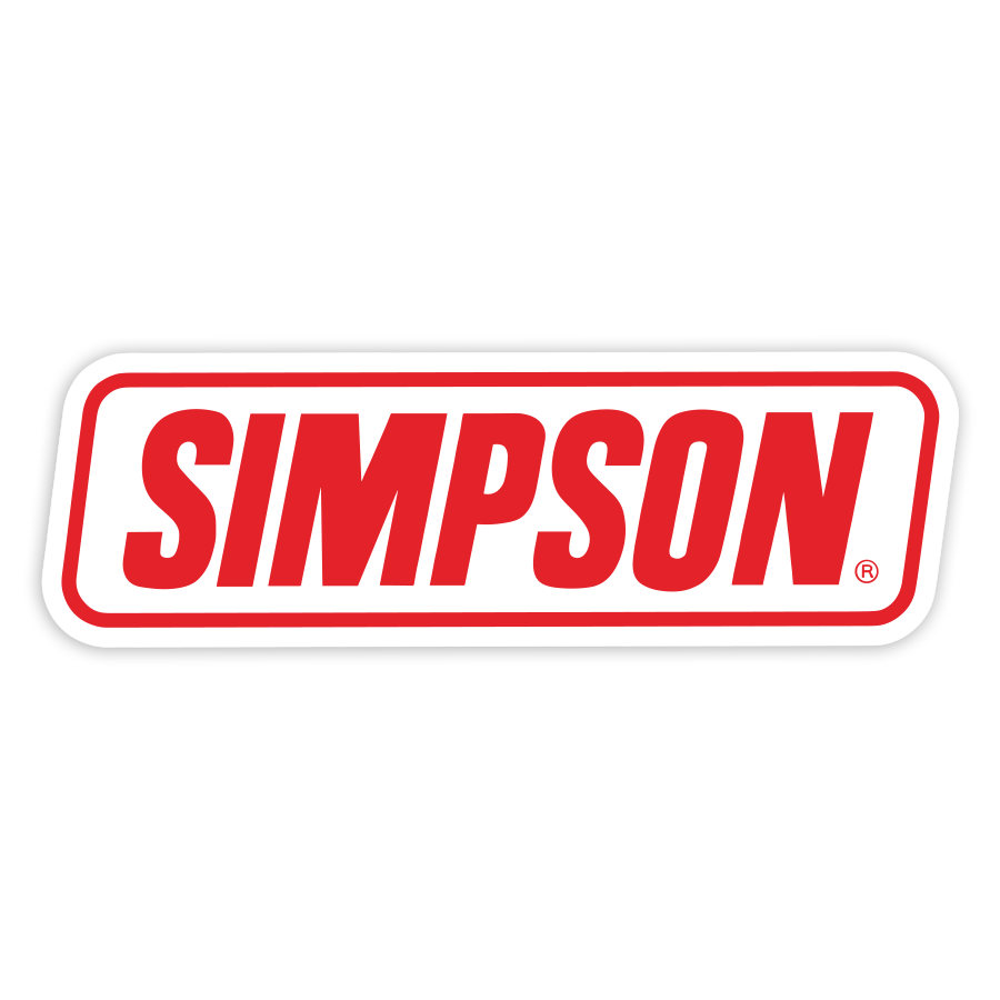 Car & Motorbike Stickers: Simpson Classic Logo