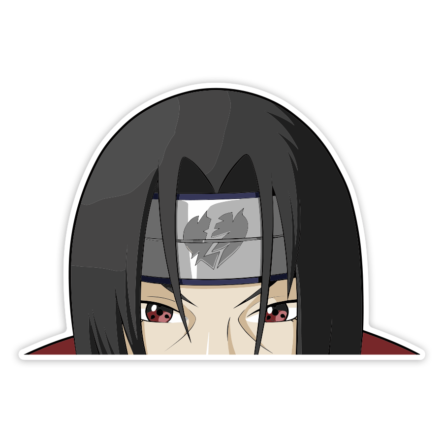 Car & Motorbike Stickers: Naruto Itachi Akatsuki