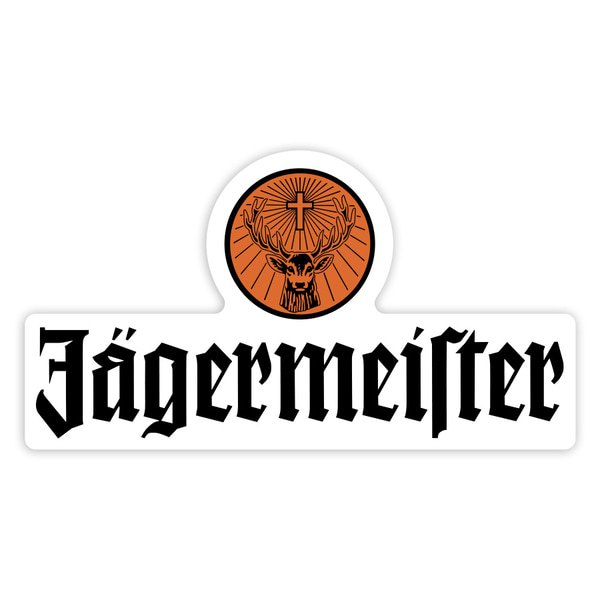 Car & Motorbike Stickers: Jägermeister Deer Logo 2