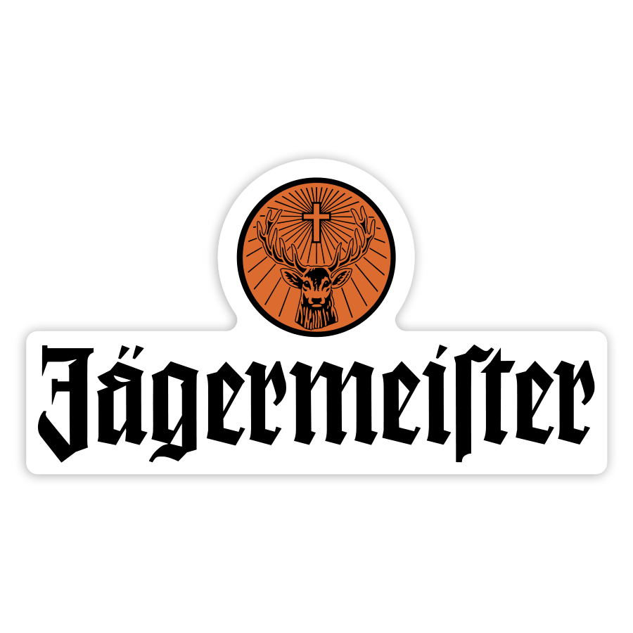 Car & Motorbike Stickers: Jägermeister Deer Logo 2