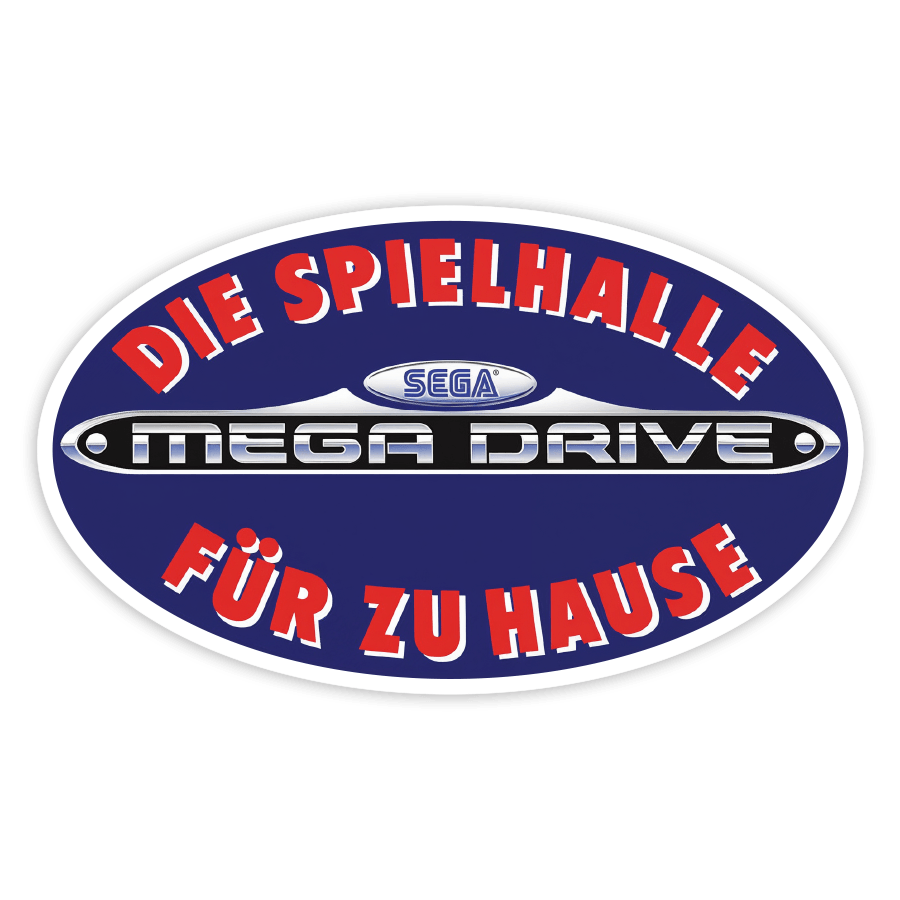Car & Motorbike Stickers: Sega Mega Drive