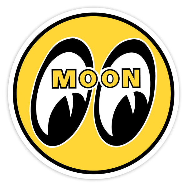 Car & Motorbike Stickers: Mooneyes Classic Logo