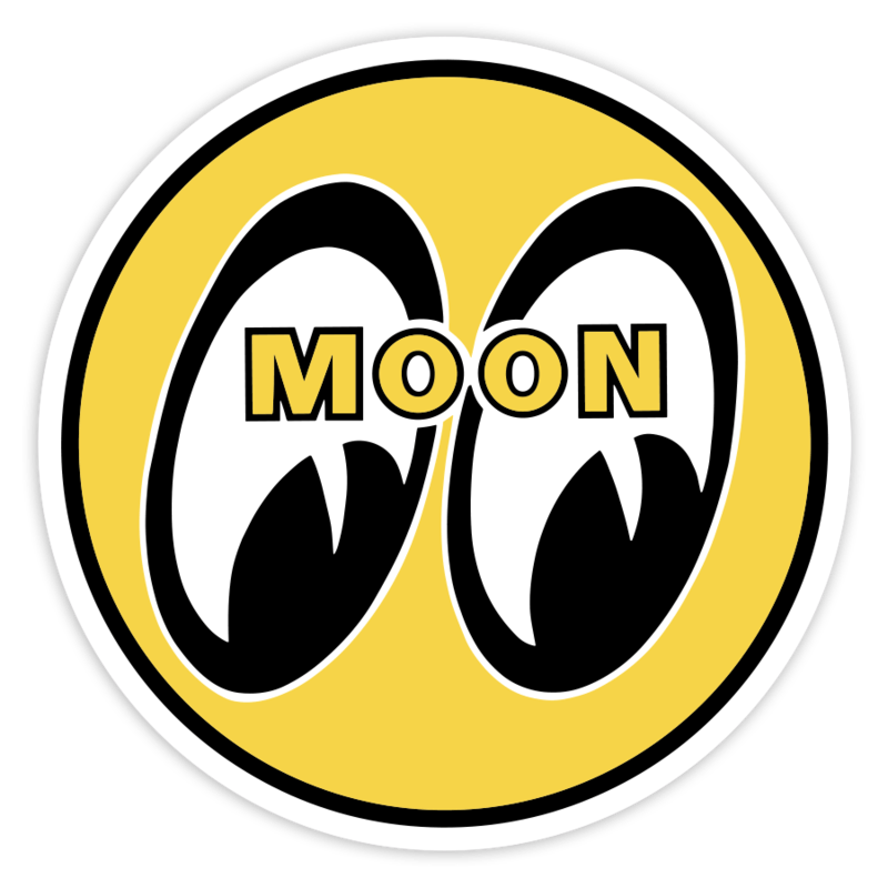 Car & Motorbike Stickers: Mooneyes Classic Logo
