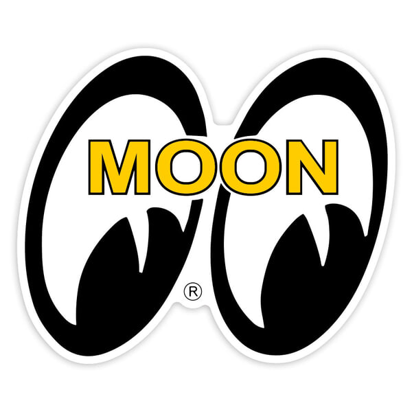 Car & Motorbike Stickers: Moon Eyes Original Logo