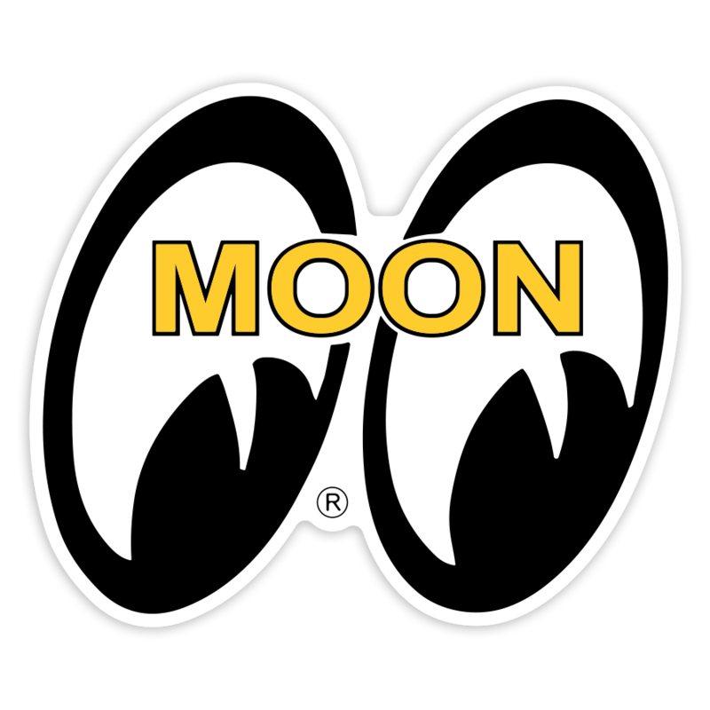Car & Motorbike Stickers: Moon Eyes Original Logo