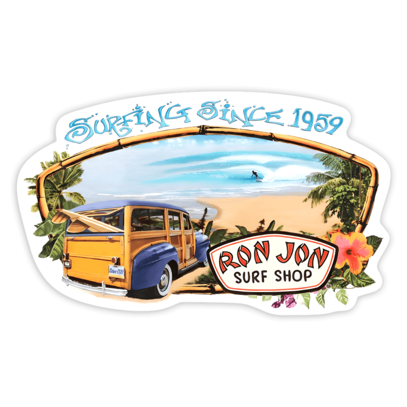 Car & Motorbike Stickers: Ron Jon Surfing Since 1959