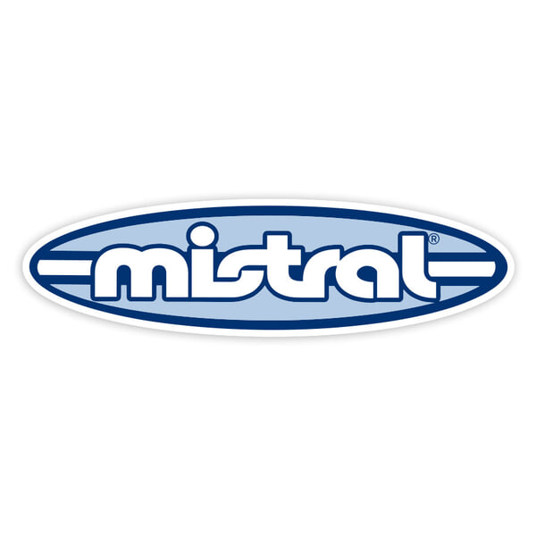 Car & Motorbike Stickers: Mistral Classic Logo