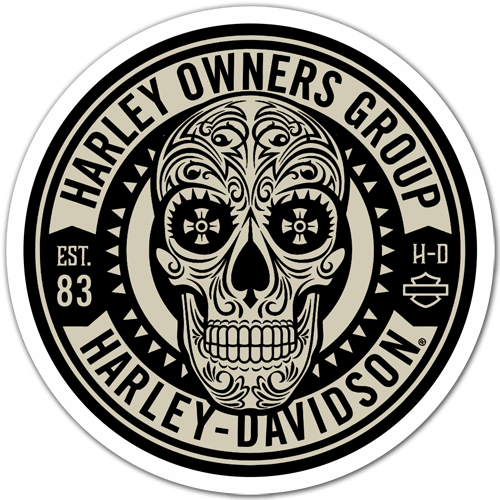 Car & Motorbike Stickers: Harley Owners Group