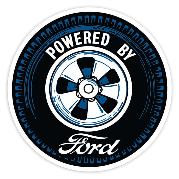 Car & Motorbike Stickers: Powered by Ford