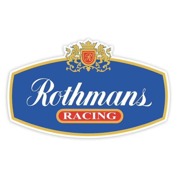 Car & Motorbike Stickers: Rothmans Racing