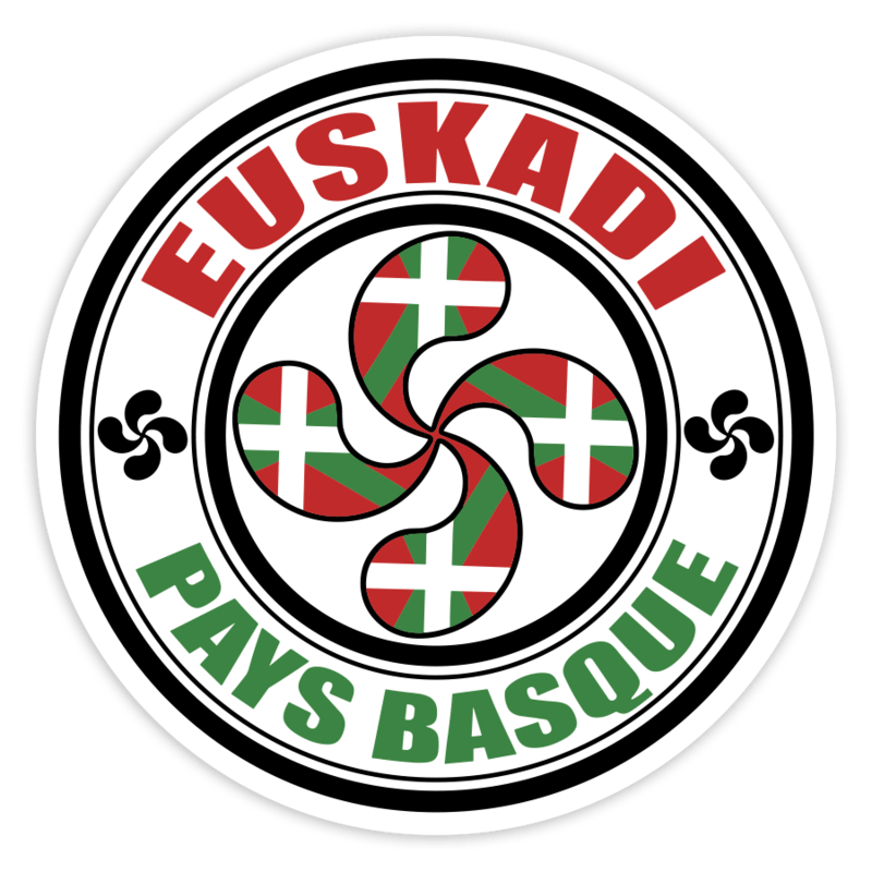 Car & Motorbike Stickers: Euskadi Basque Country