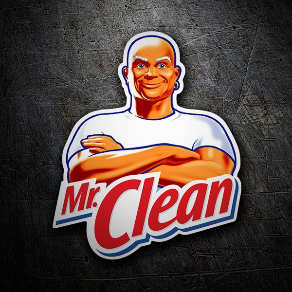 Car & Motorbike Stickers: Mr. Clean