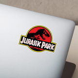 Car & Motorbike Stickers: Jurassic Park Logo 3