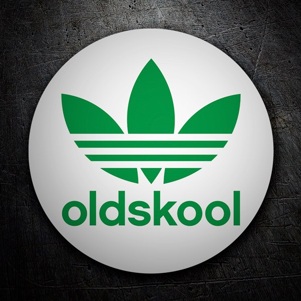 Car & Motorbike Stickers: Oldskool Adidas