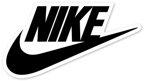 Car & Motorbike Stickers: Nike on your logo