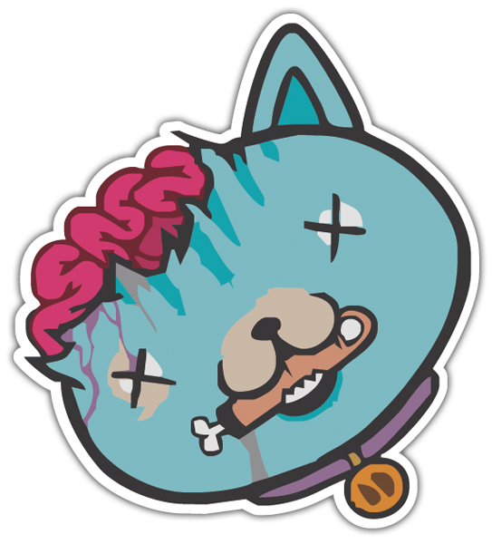 Car & Motorbike Stickers: Killer Cat