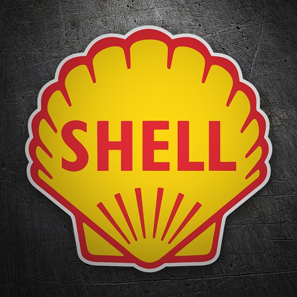 Car & Motorbike Stickers: Shell