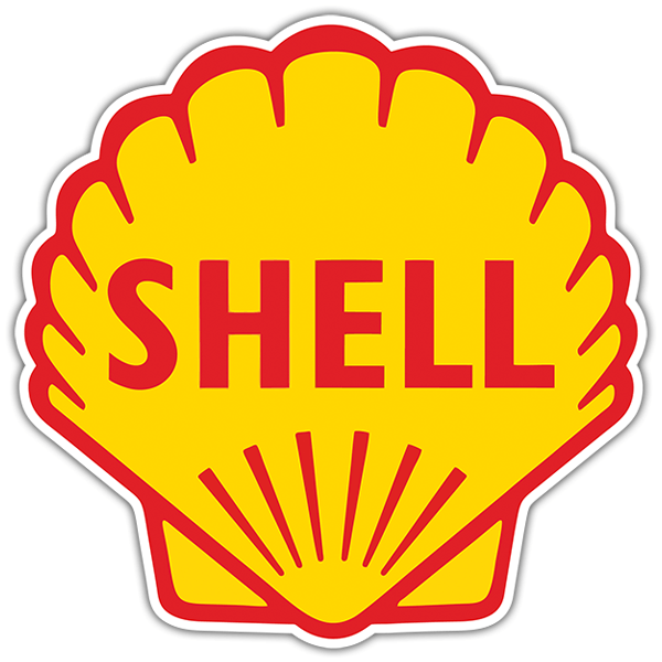 Car & Motorbike Stickers: Shell