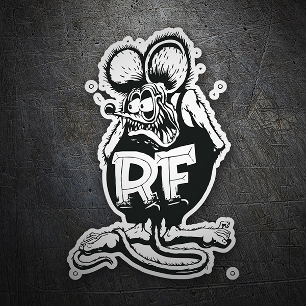 Car & Motorbike Stickers: Rat Fink