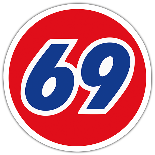 Car & Motorbike Stickers: 69 (parody gas station)