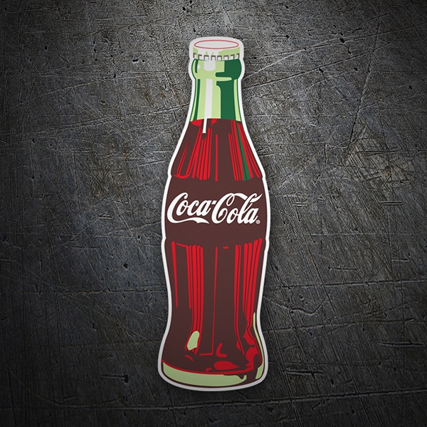 Car & Motorbike Stickers: Coca Cola Bottle