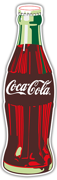 Car & Motorbike Stickers: Coca Cola Bottle