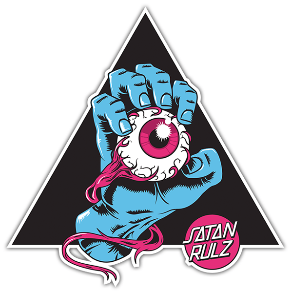 Car & Motorbike Stickers: Satan Rulz