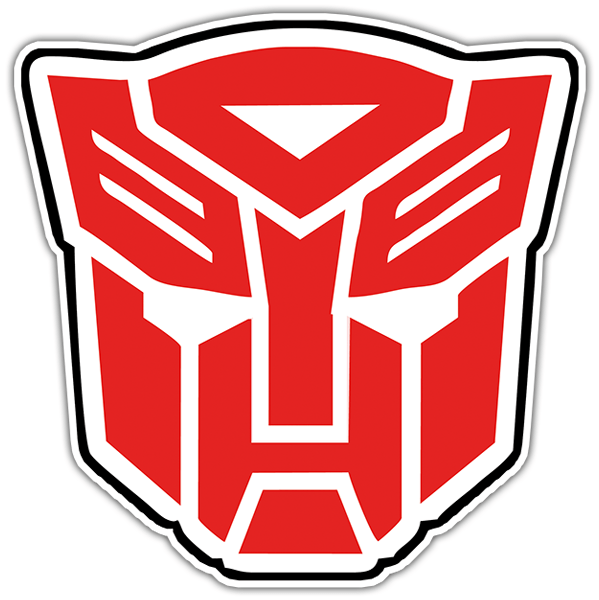 Car & Motorbike Stickers: Transformer logo